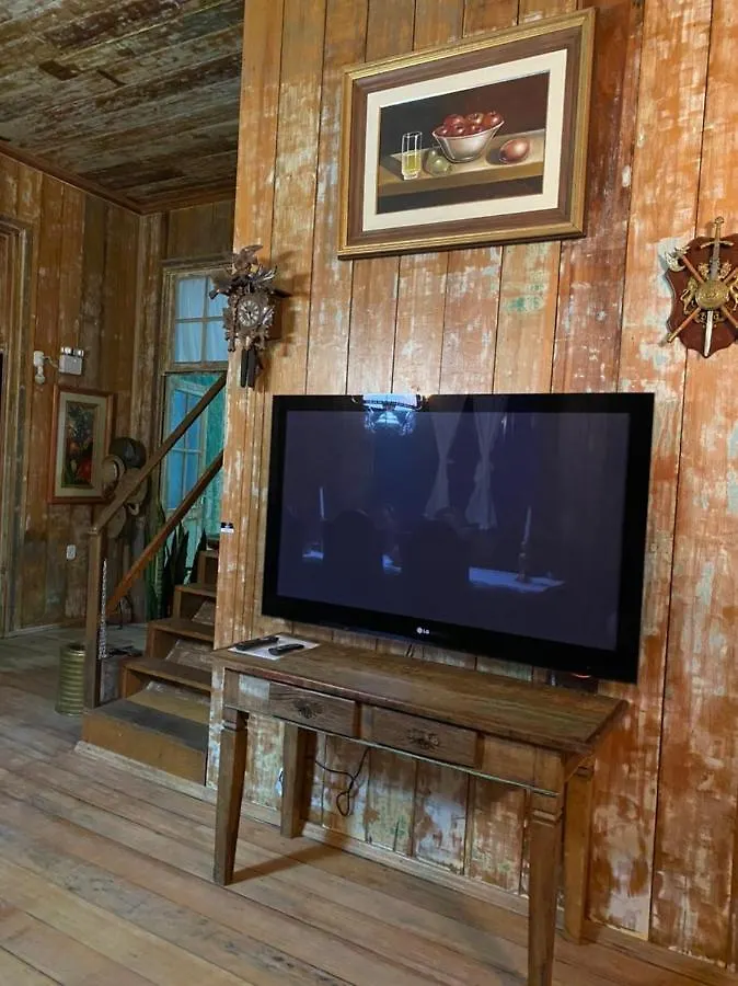 Casa inteira com lareira -Dom quixote - São Joaquim Vila Casa de Férias